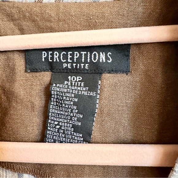 Perceptions striped blazer jacket - Picture 3 of 4